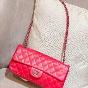 Chanel Fuchsia Classic Flap Bag