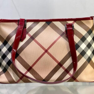 Burberry Bicolor House Check Bag