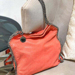 Stella Mccartney Orange Falabella Shoulder Bag