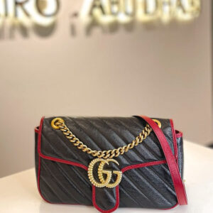 Gucci Bicolor GG Marmont Small Bag