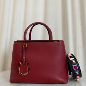 Fendi Red For All 2 jour Bag