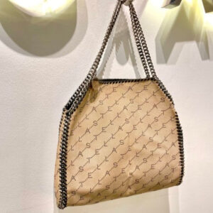 Stella Mccartney Brown Falabella Double Face Bag