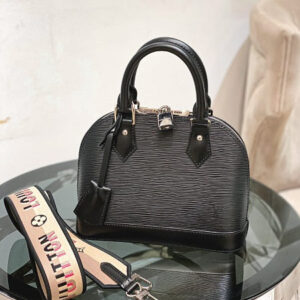 Louis Vuitton Black Alma BB Bag