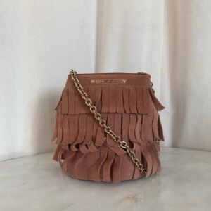 Burberry Pink Mini Bucket Crossbody Bag