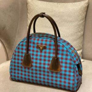 Prada Bicolor Tote Bag