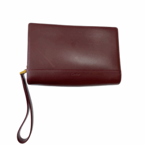 Cartier Dark Red Clutch