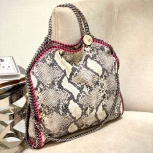 Stella Mccartney Bicolor Python Bag