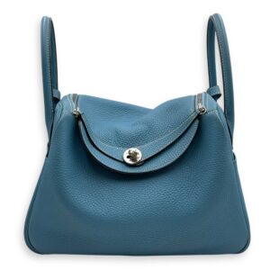 Lindy 30 Blue Jean in Clemence, Palladium hardware