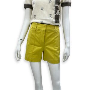 Hermes 34 Jaune Imperial Shorts in Cotton