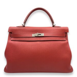 Kelly 35 Rouge Venetien in Togo, Palladium hardware