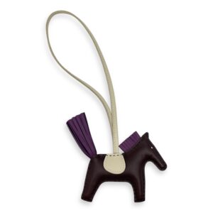 Rodeo PM Rouge Sellier/Violet/Craie Charm in Milo/Swift