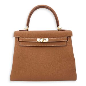 Kelly 25 Gold in Togo, Gold hardware