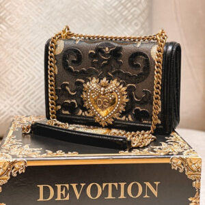Dolce & Gabbana Black Devotion Bag