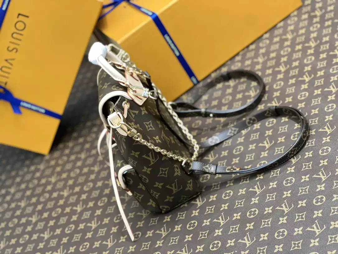 LV Excursion PM Monogram Brown Backpack - Repbags.is - Image 7