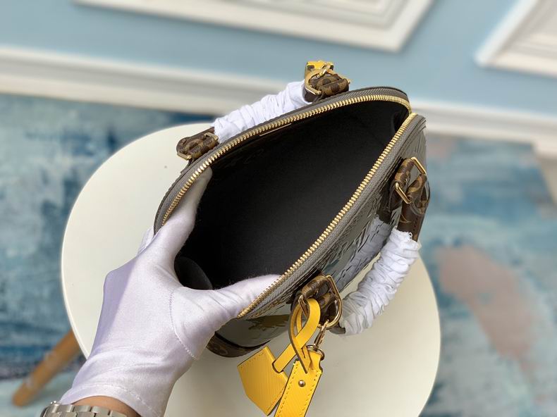 Alma BB Vernis Monogram Taupe Metallise - Image 9