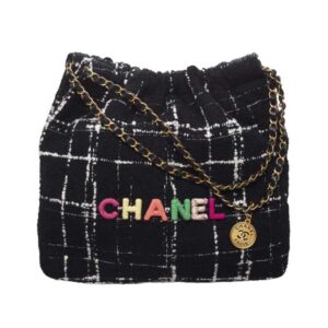 Chanel 22 Handbag Black, White & Multicolor - CB007