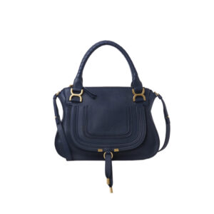 Chloé Marcie Navy Double Carry Bag - Repbags.ru