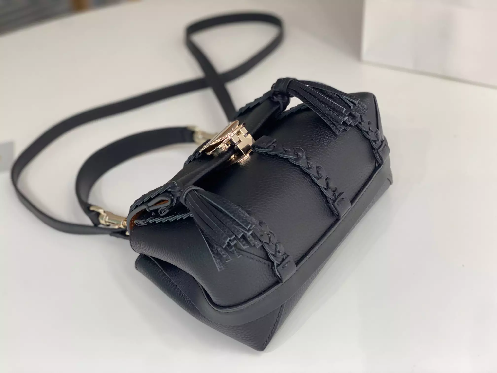 Chloé Penelope Mini Soft Black Leather - Repbags.ru - Image 7