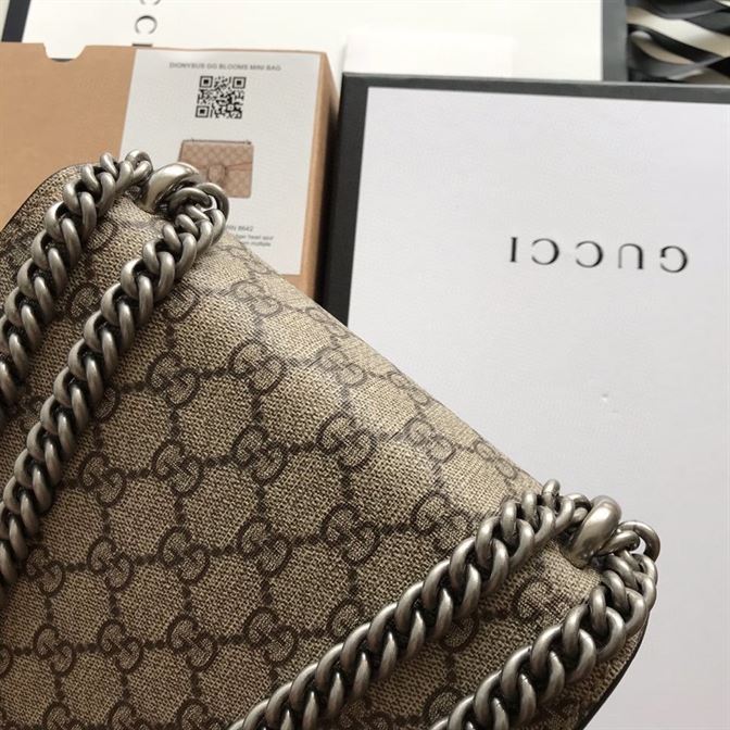 Dionysus GG Supreme mini bag Beige/ebony - Image 5