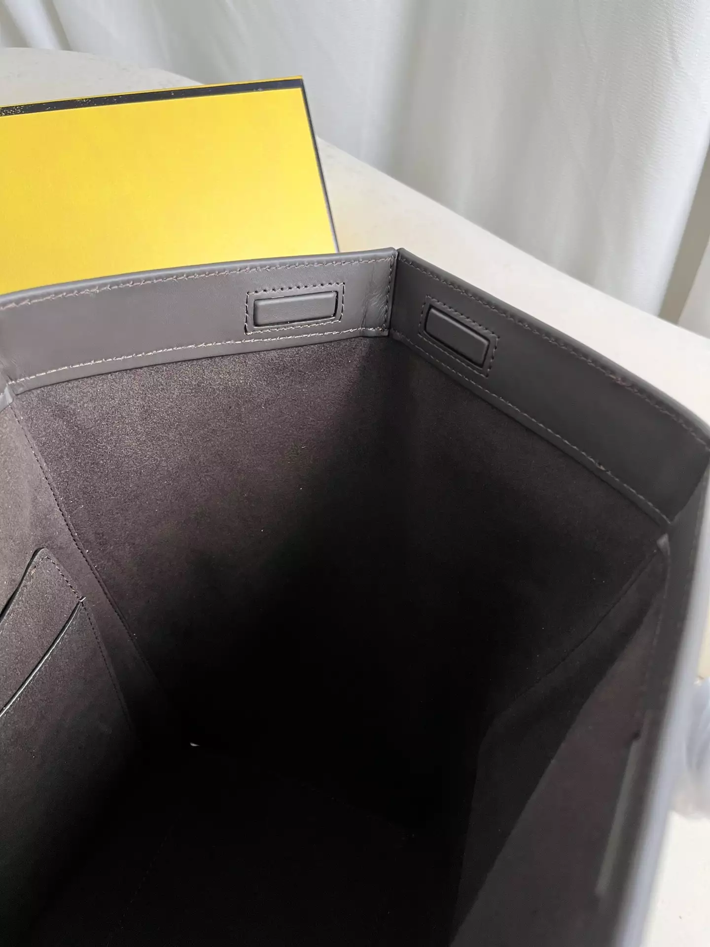 Fendi Origami Large Brown FF Jacquard Fabric Bag - Repbags.ru - Image 11