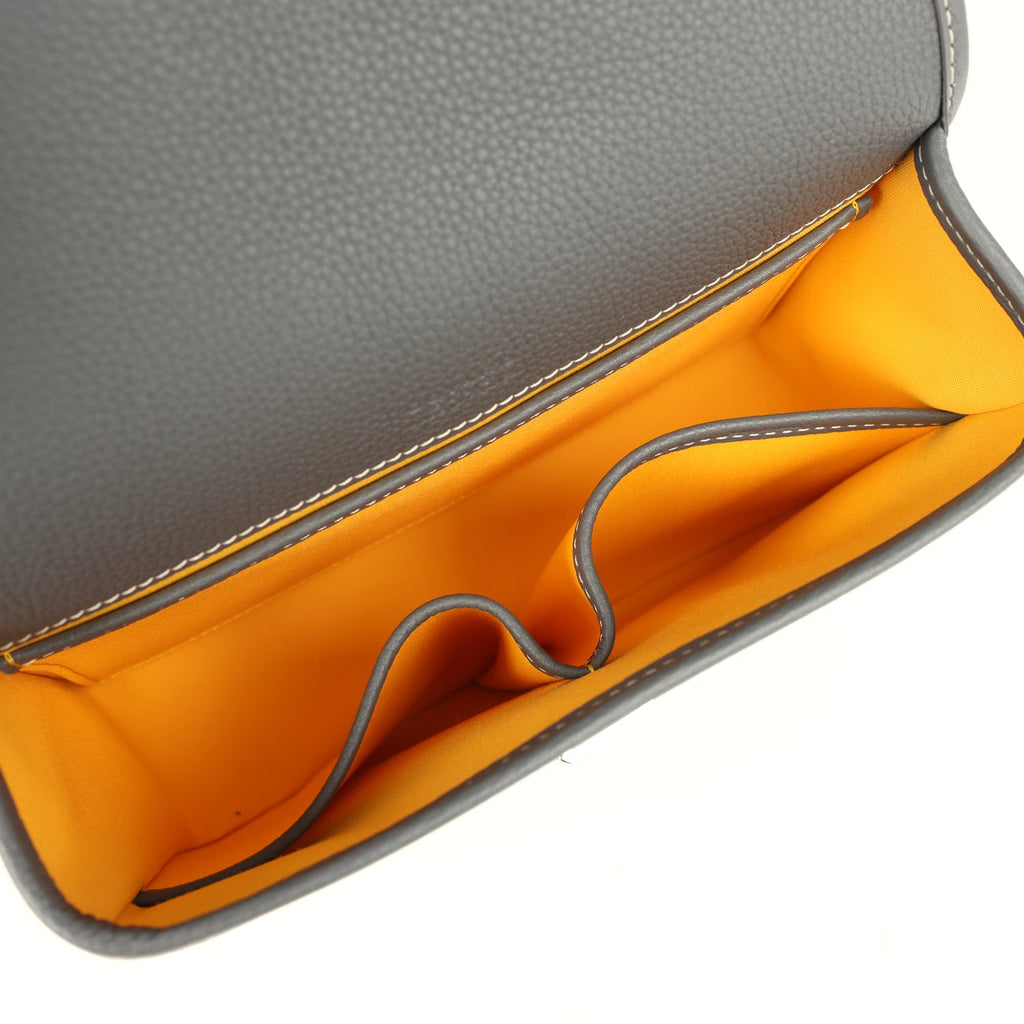 Goyard Goyardine Grey Belvedere PM Bag Palladium Hardware - Image 8