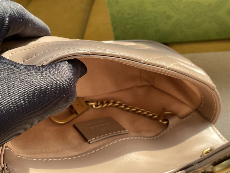 GG Marmont leather super mini bag - Image 7