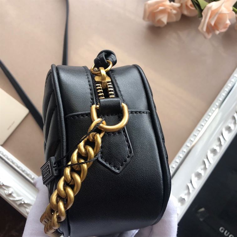 GG Marmont mini shoulder bag Black - Image 7