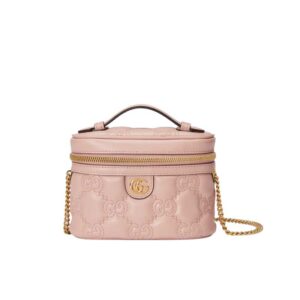 GG Matelassé top handle mini bag