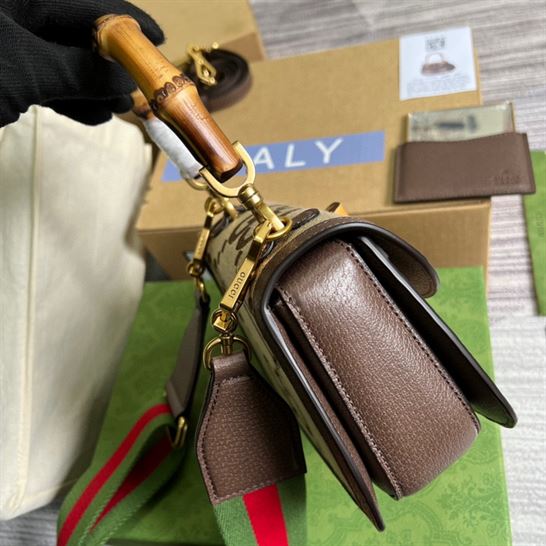 Gucci Bamboo 1947 jumbo GG small - Image 6