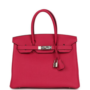 Hermes Birkin 30 Rose Extreme Togo Palladium Hardware