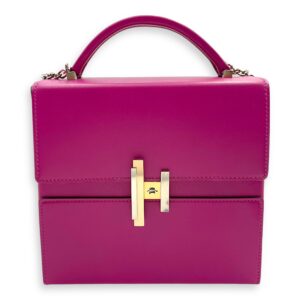 Cinhetic Box Rose Pourpre in Tadelakt, Permabrass & Palladium hardware