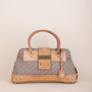 Christian Dior Beige Street Chic Dome Diorissimo Tote Bag