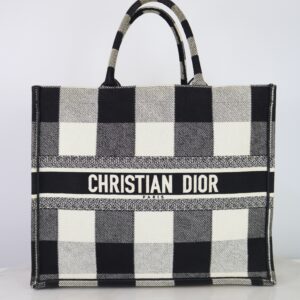 Christian Dior Tricolor Book Tote Bag