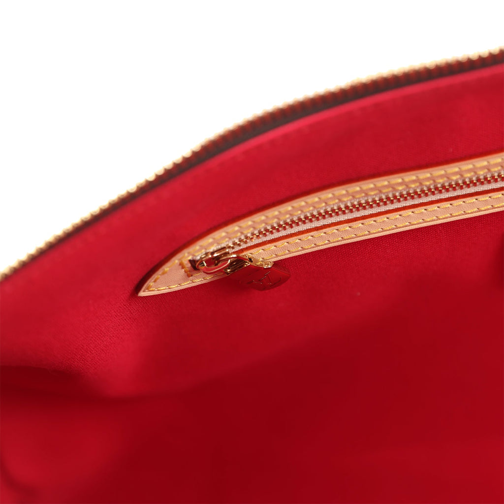 Louis Vuitton X Murakami Keepall Bandouliere 45 Red and Brown Cherry Monogram Gold Hardware - Image 10