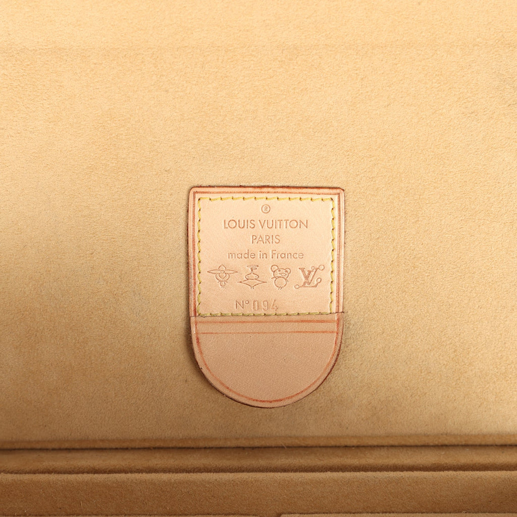 Vintage Louis Vuitton x Takashi Murakami Onion Head Jewelry Trunk Brown Multi Monogram Brass Hardware - Image 12