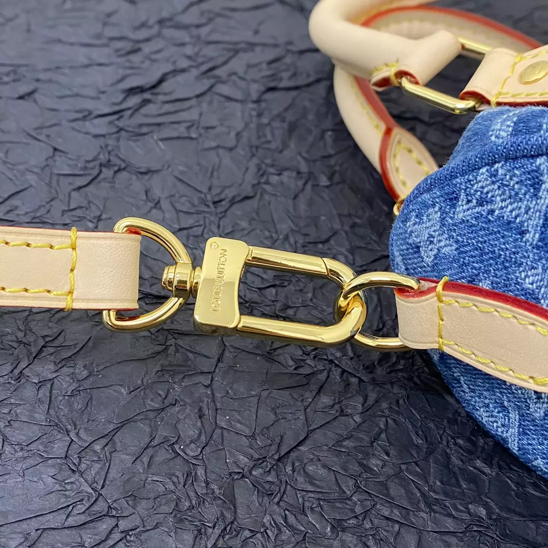 LV Nano Speedy Monogram Denim Blue - Repbags.ru - Image 9