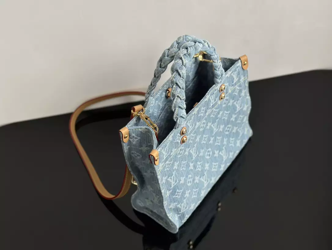 Let Go PM Sky Denim Monogram Denim - Repbags.ru - Image 10