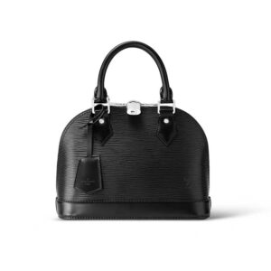 Louis Vuitton Alma BB Black Epi grained