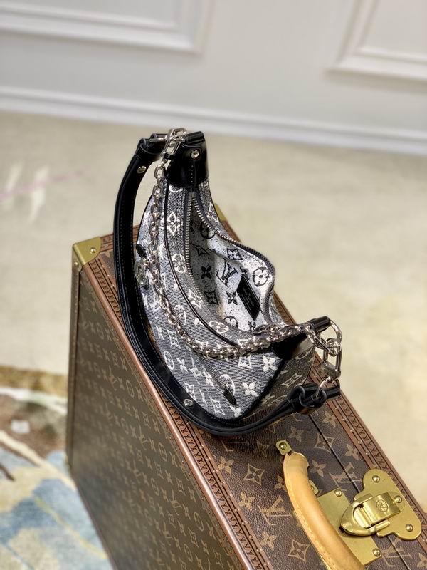 Louis Vuitton Loop Grey Monogram Denim - Image 7