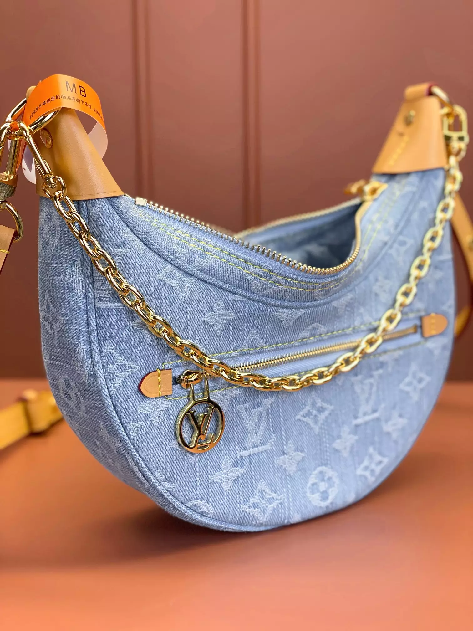 Louis Vuitton Loop Sky Denim Monogram Denim - Repbags.ru - Image 5