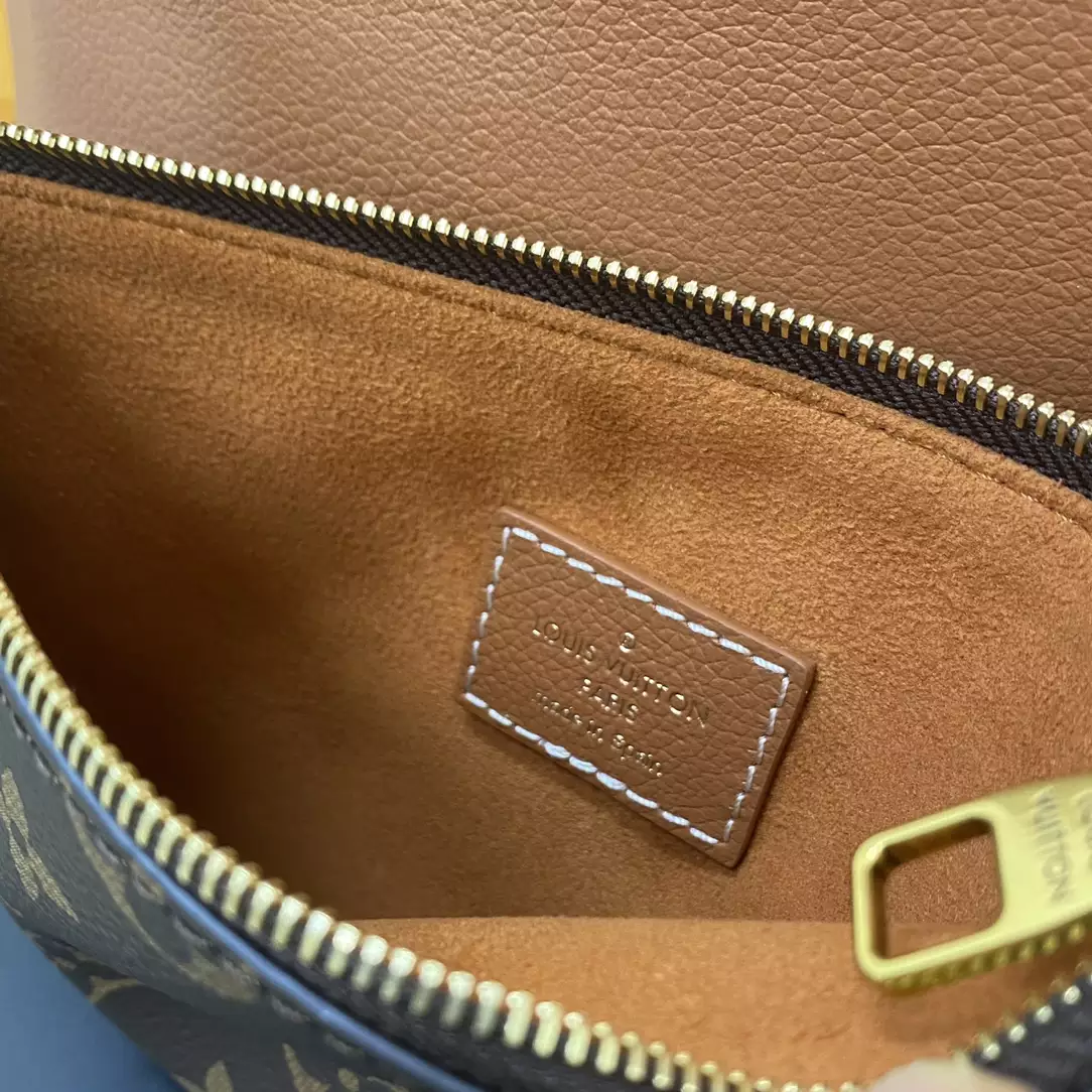 Low Key Hobo MM Cognac Brown Grained Calfskin - Repbags.ru - Image 9