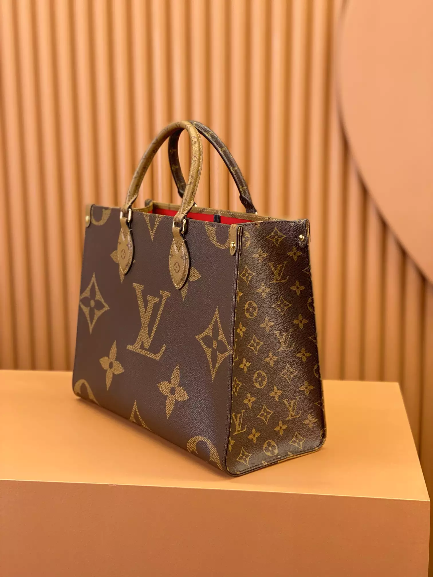 OnTheGo MM Monogram Giant Canvas and Brown - Repbags.ru - Image 7