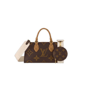 Onthego East West Monogram Reverse Brown Latte - Repbags.ru