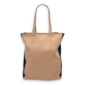 Cabas Tote Bag Beige in Calfskin