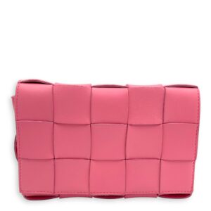 Cassette Pink Crossbody Bag in Lambskin