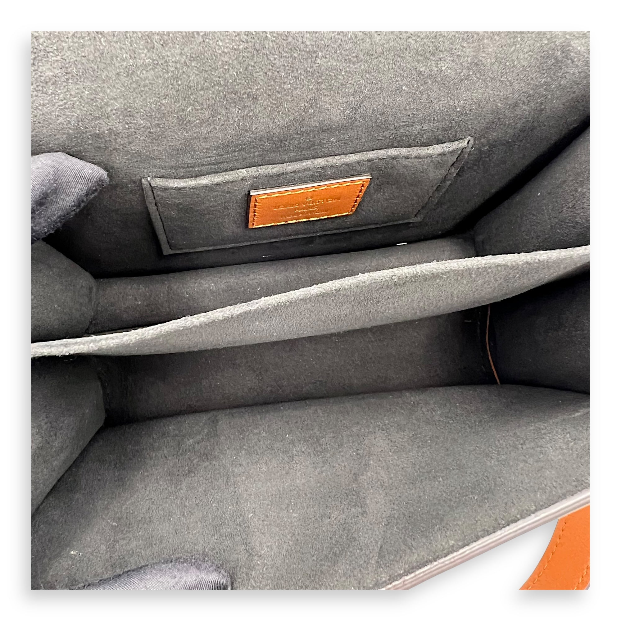 Dauphine Reverse Mini Crossbody bag in Monogram coated canvas, Gold Hardware - Image 7