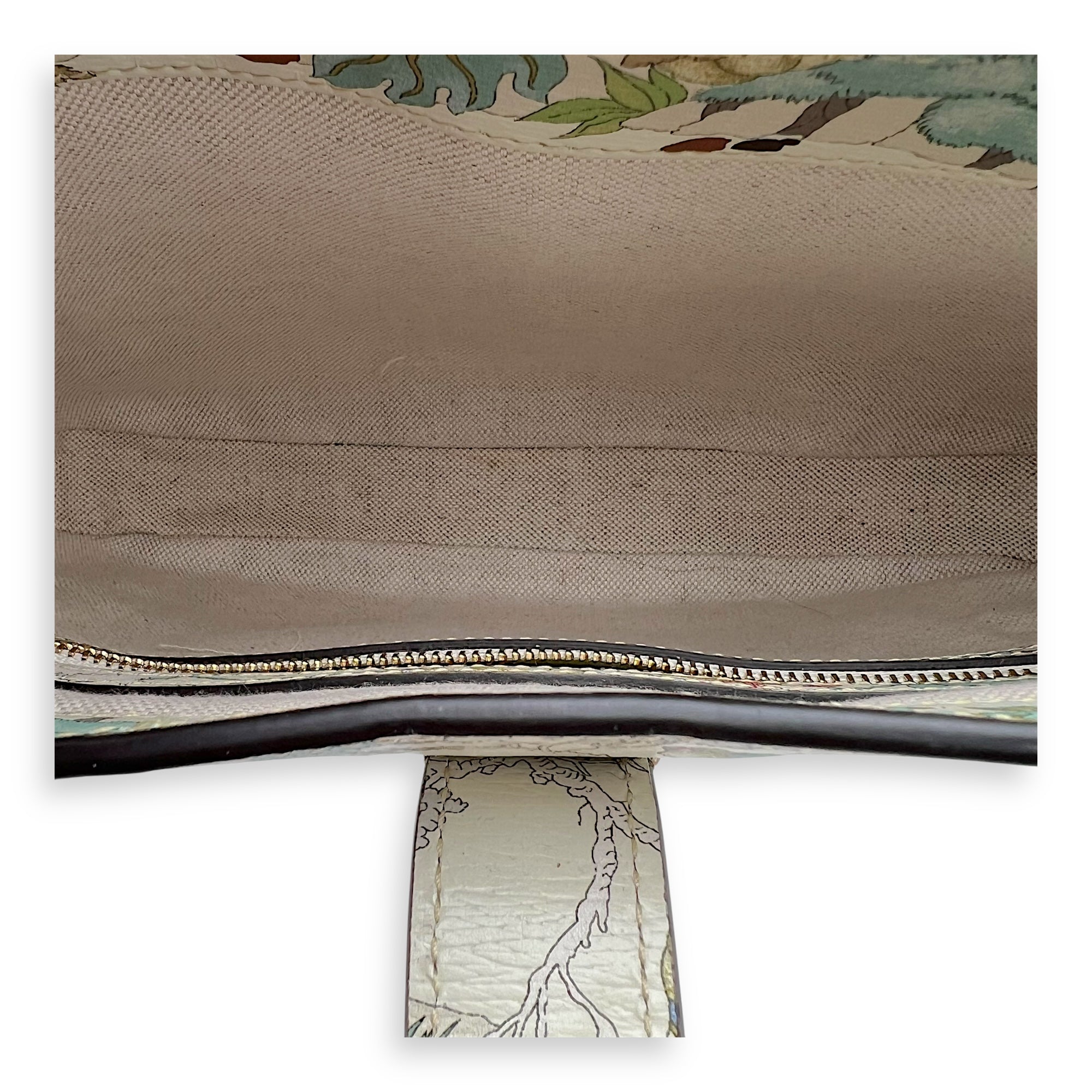 Jackie 1961 Small Multi-colour Shoulder Bag in Calfskin, Gold hardware - Image 7