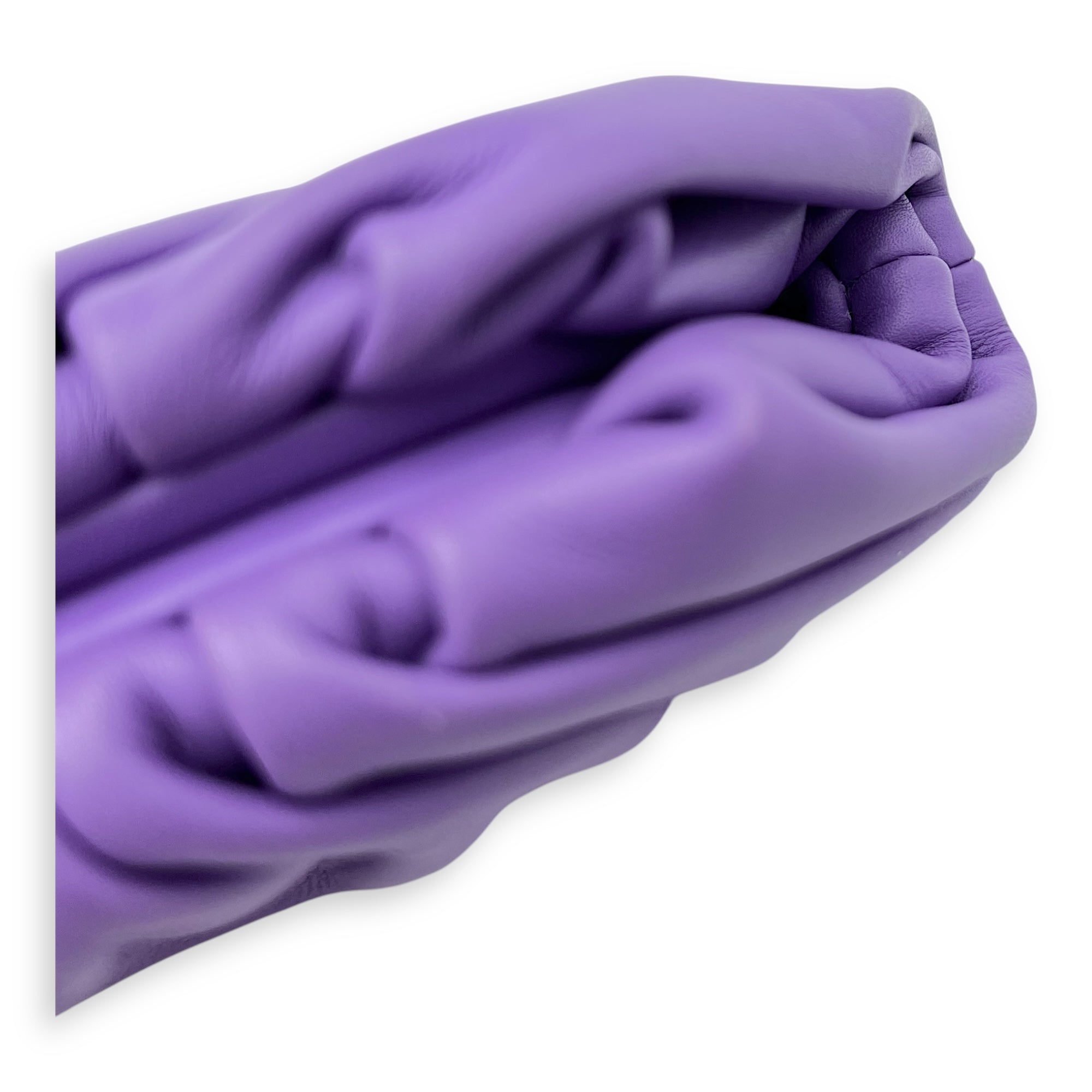 The Pouch Mini Purple Coin Purse in Lambskin, Gold hardware - Image 10