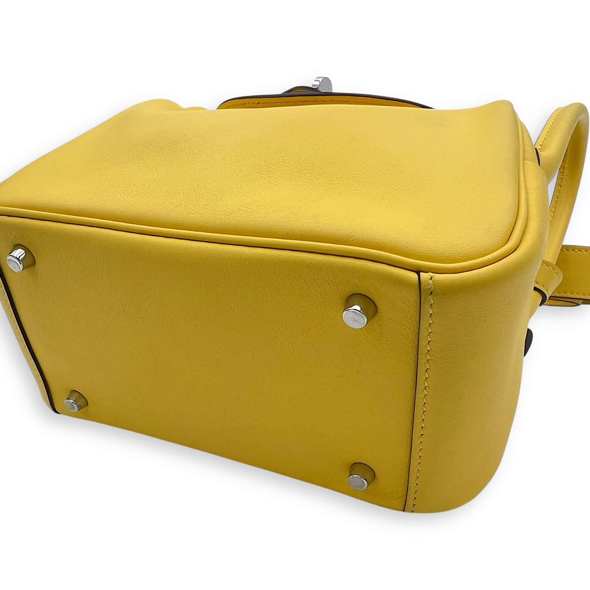 Mini Lindy Yellow in Swift, Palladium hardware - Image 11