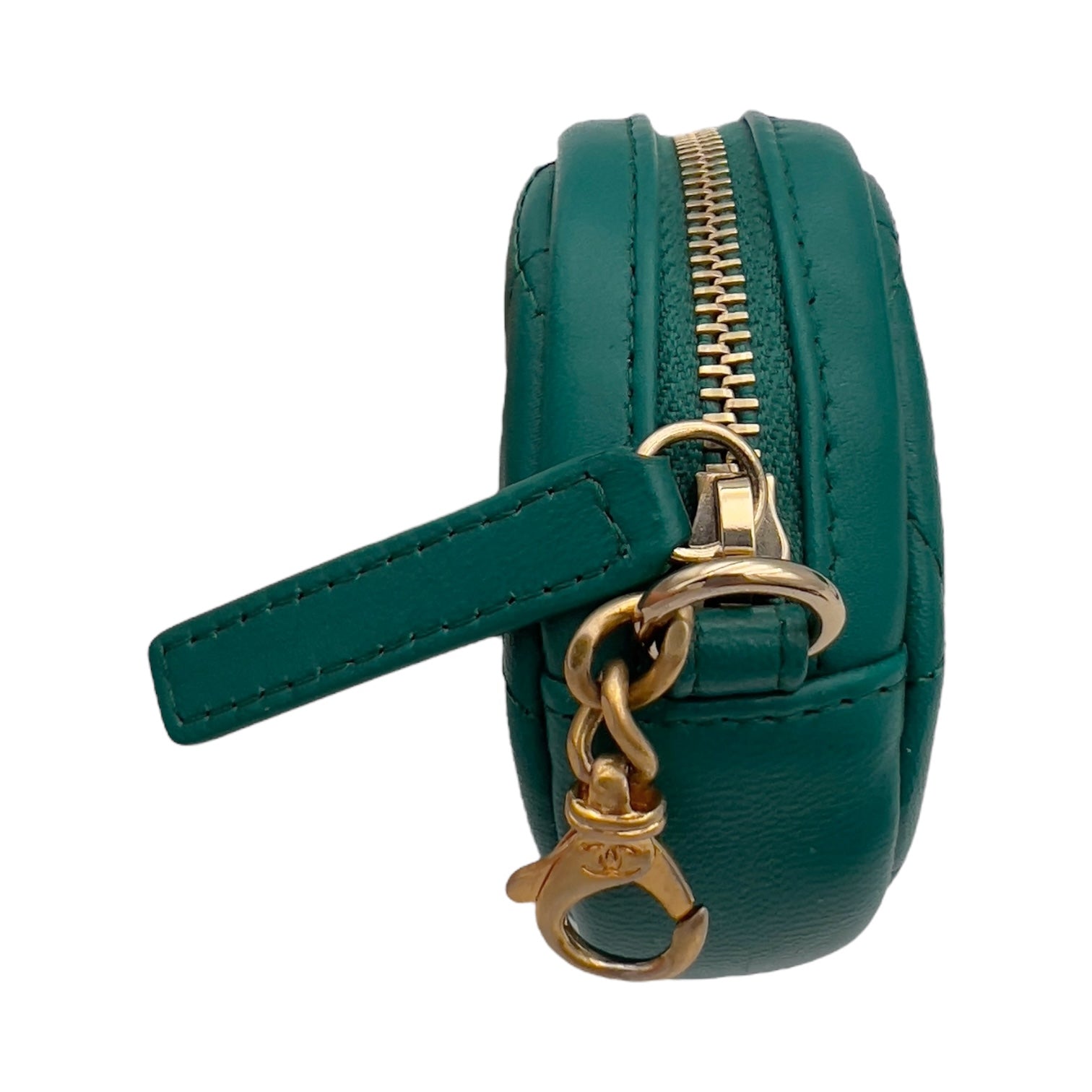 C19 Pouch Wallet On Chain in Tweed, Mixed hardware - Image 13